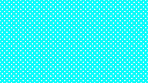 white polka dots pattern over aqua useful as a background