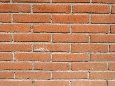 Sanayi tipi kırmızı tuğla duvar arka plan olarak kullanışlı
