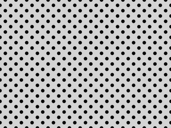 black polka dots pattern over light gray useful as a background