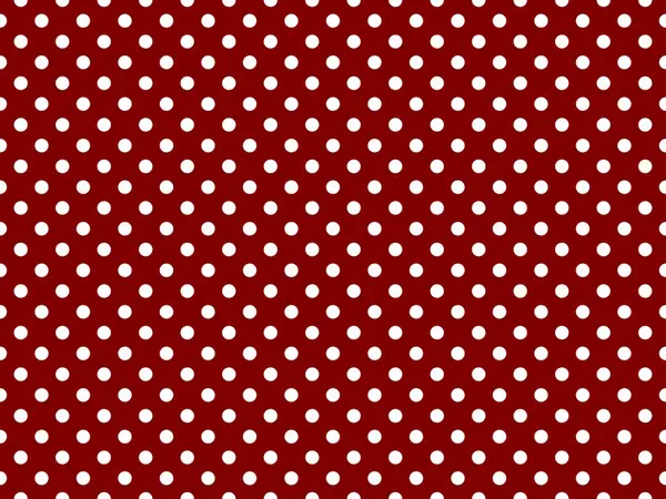 white polka dots pattern over maroon useful as a background