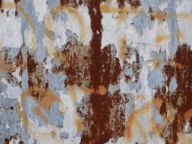 Paslanmış reklam panosu arka plan olarak kullanışlı