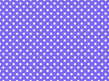 white polka dots pattern over medium slate blue useful as a background