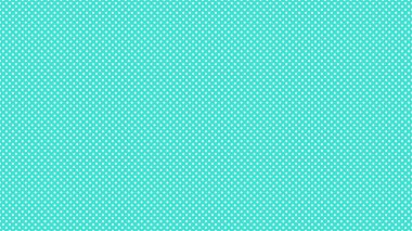 Arkaplan olarak kullanışlı turkuaz cyan üzerine beyaz renkli benekler desen