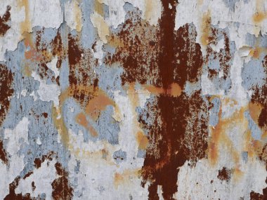 Paslanmış reklam panosu arka plan olarak kullanışlı