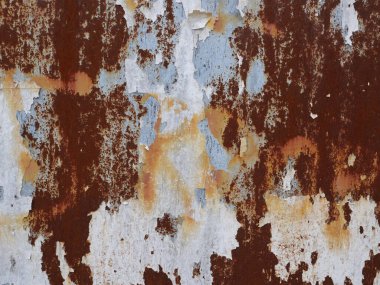 Paslanmış reklam panosu arka plan olarak kullanışlı