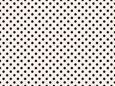 black polka dots pattern over linen useful as a background