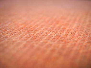 Sanayi tipi Turuncu kumaş dokusu arka plan olarak kullanışlı