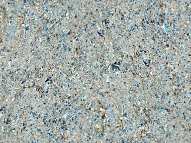 Endüstriyel stil gri alüminyum folyo dokusu arkaplan olarak kullanışlıdır, renk ışığı yansıması ile