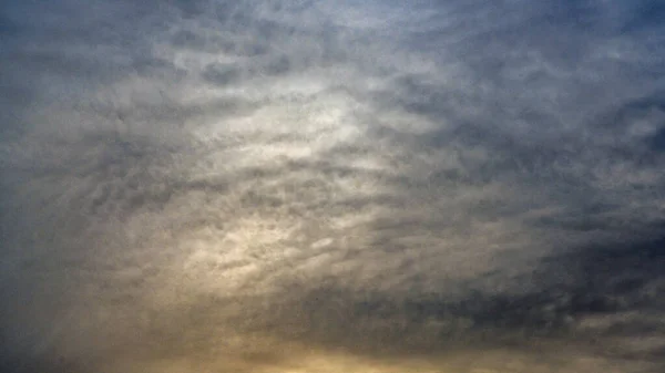 Dramatic Sunset Sunrise Sky — Stock Photo, Image