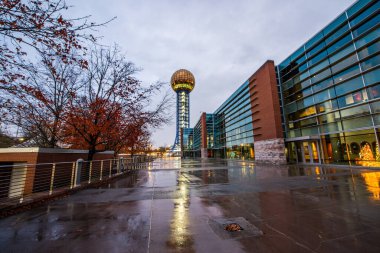 Knoxville, TN - 21 Kasım 2018: Ayres Hall, Tennessee Üniversitesi, Knoxville, Tennessee 'de tarihi bir yapı