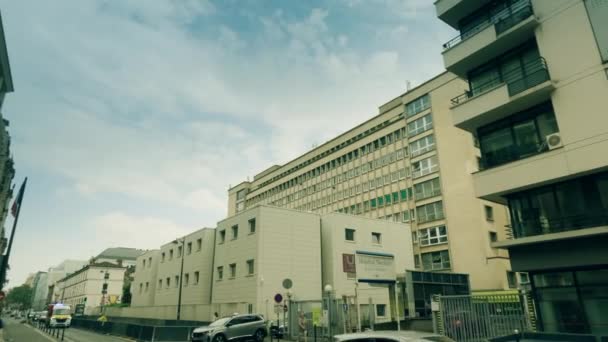 Paris France Hazi Ran 2023 Malades Necker Bebekleri Hastanesi — Stok video