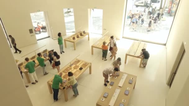 Paris France Juin 2023 Apple Store — Video