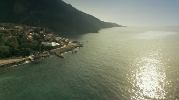 著名的Oludeniz海滨空中拍摄 — 图库视频影像