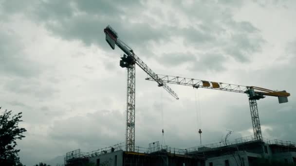 Grenoble France Eylül 2023 Modern Konut Binası — Stok video
