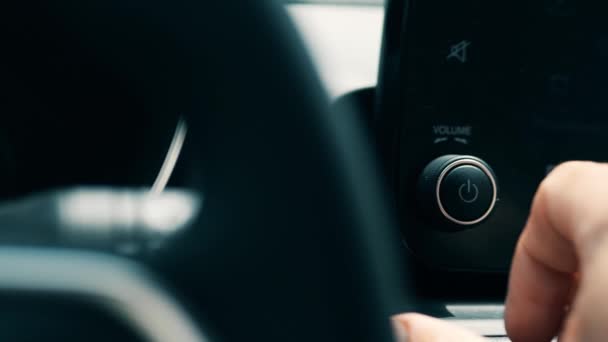 Збільшення Гучності Звуку Автомобіля — стокове відео