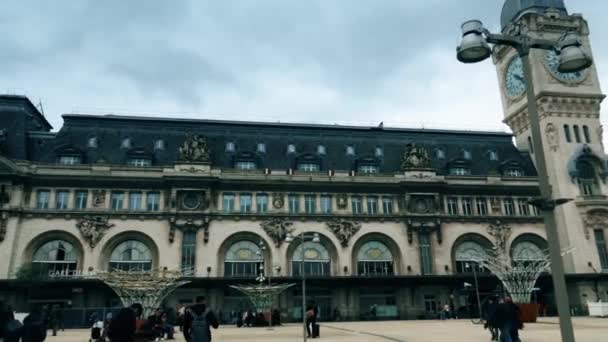Paris França Abril 2024 Gare Lyon — Vídeo de Stock