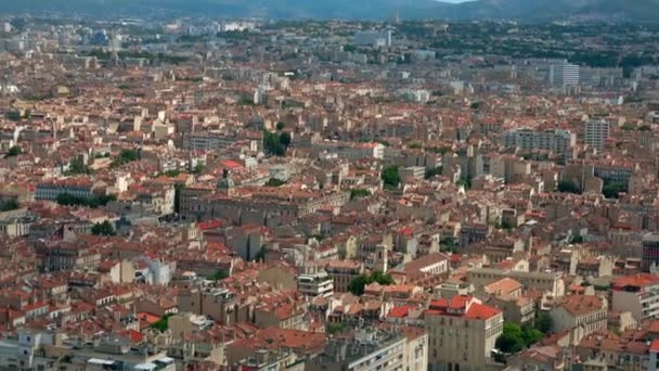Marseille Városképe Franciaország — Stock videók