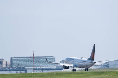 2 Eylül 2022 - Calgary Alberta Kanada - Air Canada Boeing 737