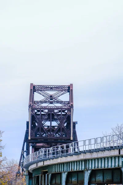 Puente Ferroviario Winnipeg Manitoba — Foto de Stock
