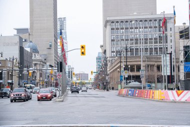 29 Ekim 2022 - Winnipeg Manitoba Kanada Portage Bulvarı