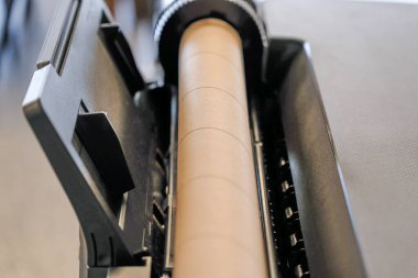 bitmiş kağıt rulo için karton çekirdek yazıcı