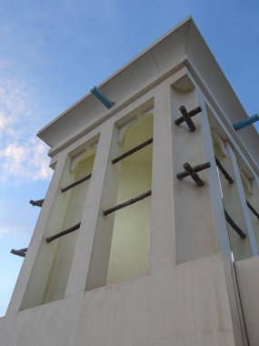 Windtower Katar 'daki havayı soğutmak için kullanılır.