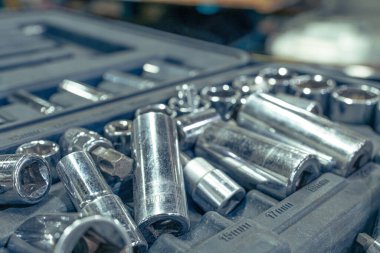 Fındık ve anahtar koleksiyonu servis ekipmanları