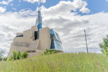 August 62022 - Winnipeg Manitoba Canada - The museum of Human rights