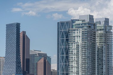 Calgary Şehir Merkezi Skyline Şehir Merkezi
