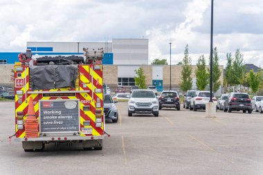 18 Haziran 2024 - Calgary Alberta Kanada - Calgary İtfaiye Departmanı İtfaiye Departmanı.