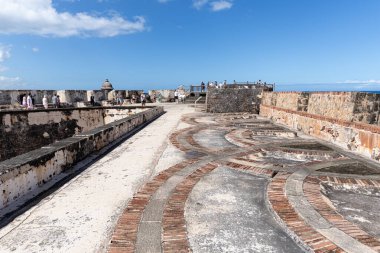 22 Ocak 2025 San Juan Porto Riko Castillo San Felipe del Morro