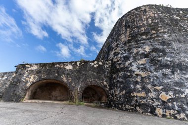 22 Ocak 2025 San Juan Porto Riko Castillo San Felipe del Morro