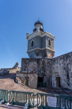 22 Ocak 2025 San Juan Porto Riko Castillo San Felipe del Morro