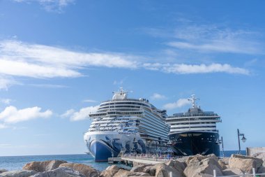 24 Ocak 2025 - ST Kitts ve Nevis - Norveç Prima ve MSC Explora 1