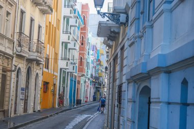 22 Ocak 2025 - San Juan Porto Riko - Eski San Juan şehir merkezi