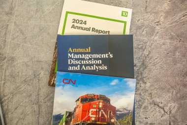 14 Nisan 2025 - Calgary Alberta Canada - Yıllık şirket mali açıklamaları