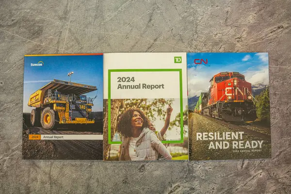 14 Nisan 2025 - Calgary Alberta Canada - Yıllık şirket mali açıklamaları