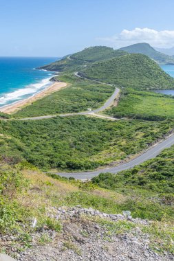 Basseterre St. Kitts Okyanus manzaralı