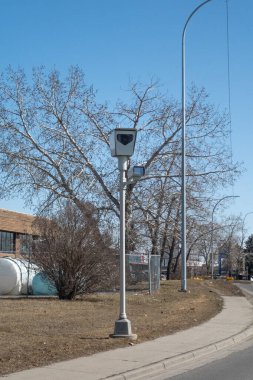 Trafiği kontrol etmek için trafik kamerası