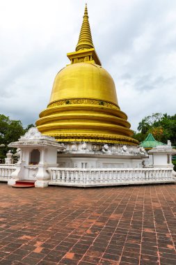 Dambulla mağara Tapınağı. Sri Lanka