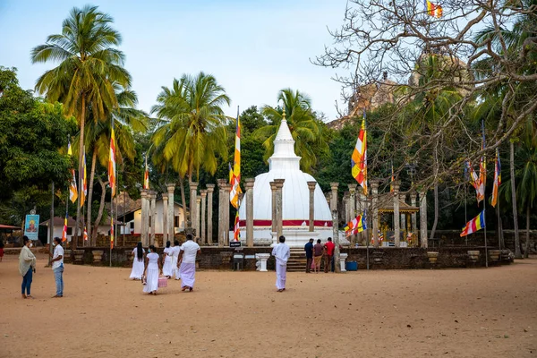 Templo Budista Mihintale Cidade Antiga Perto Anuradhapura Sri Lanka — Fotografia de Stock