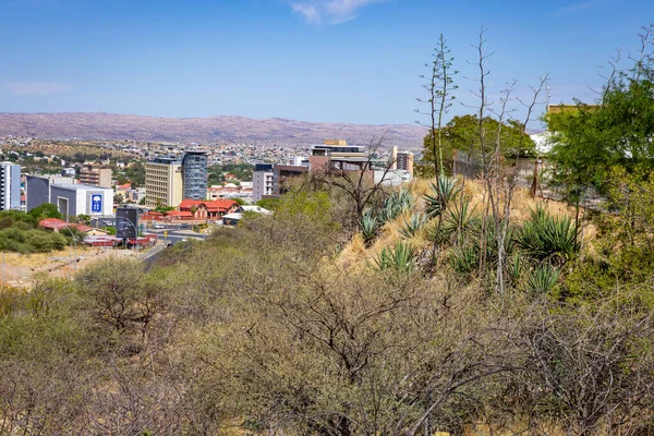 City Center Windhoek Windhoek Capital Largest City Namibia Southern Africa — Stock Photo, Image