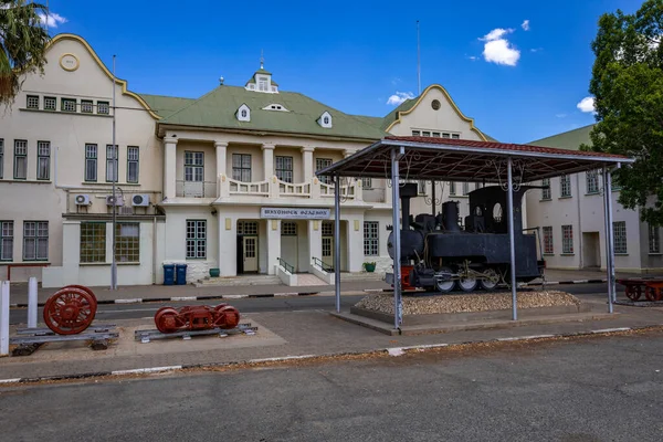 Railway Sation Windhoek Windhoek Capital Largest City Namibia Southern Africa — Stock Photo, Image