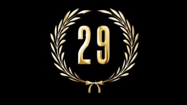 Altın defne çelengi ve 29 numara, ödül, alfa kanalı