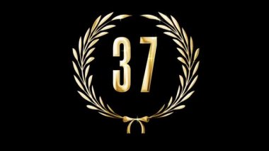 Altın defne çelengi ve 37 numara, ödül, alfa kanalı