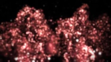 Particle background, red particles, particle explosion