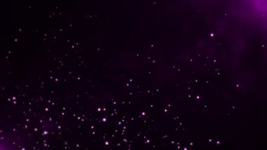 Particle Background purple, particle movement