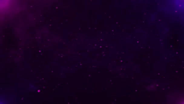 Particle Background Pink Falling Particles Space — Vídeo de Stock