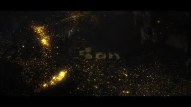 Congratulations on the 3rd anniversary in gold luxury style, particular, happy anniversary