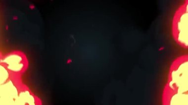Çizgi film ateşi, çizgi roman, grafik, anime ateşi